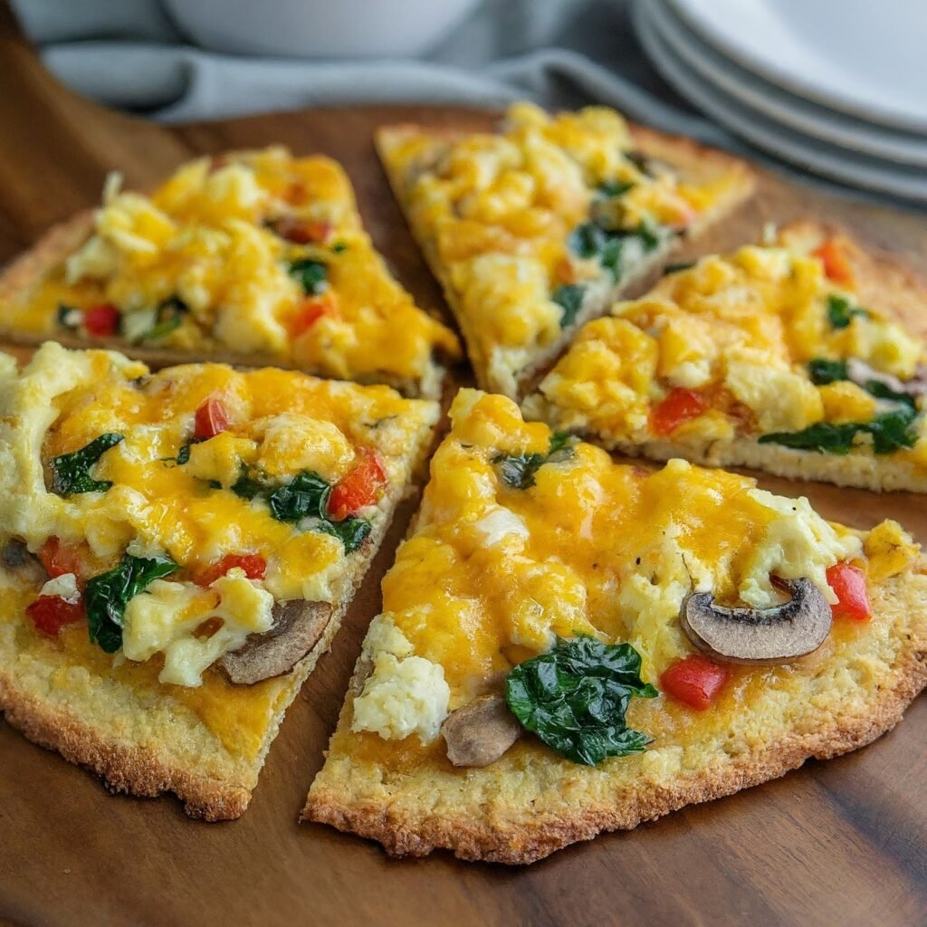 Keto Breakfast Pizza