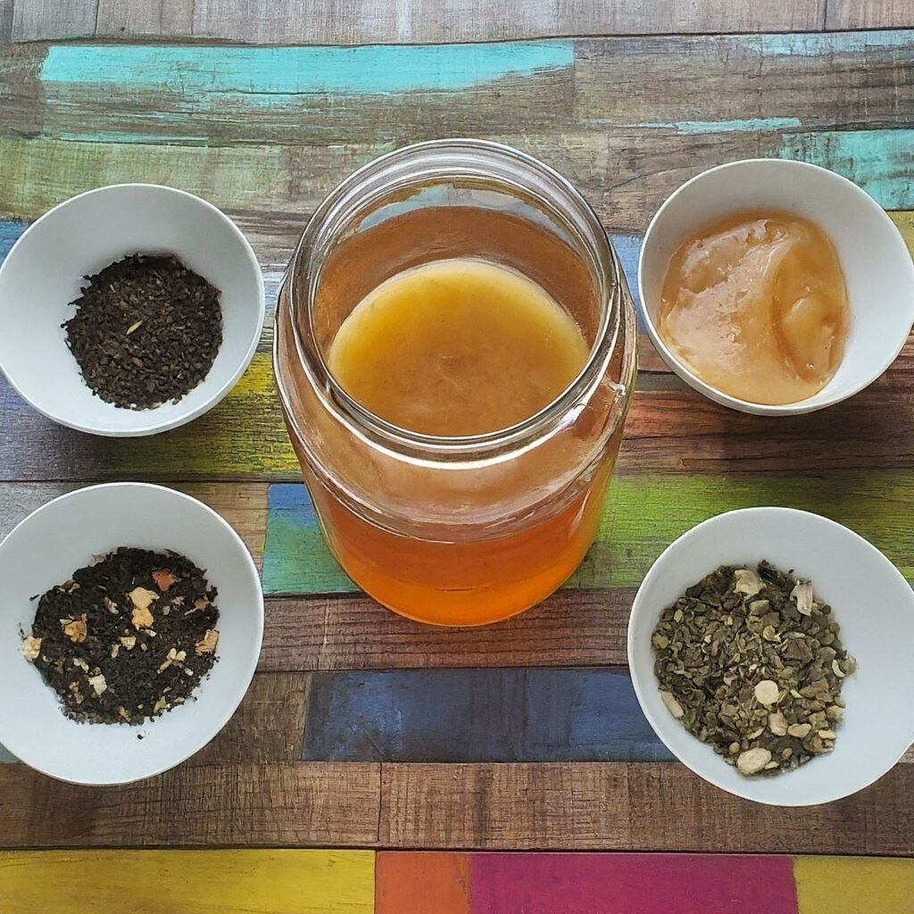 Kombucha brewing, kombucha tea, best tea for kombucha, black tea kombucha, green tea kombucha