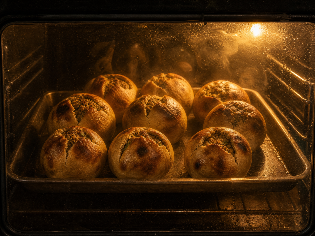 litti chokha Roast the litti