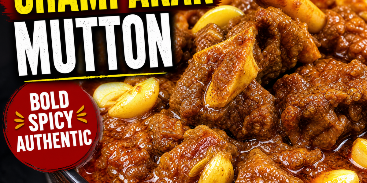 Champaran Mutton — No Clay Pot Needed (Full Method)