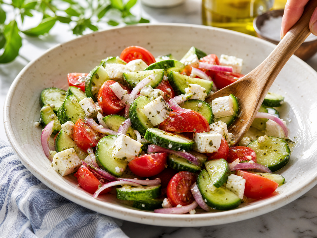 Cucumber Feta Salad