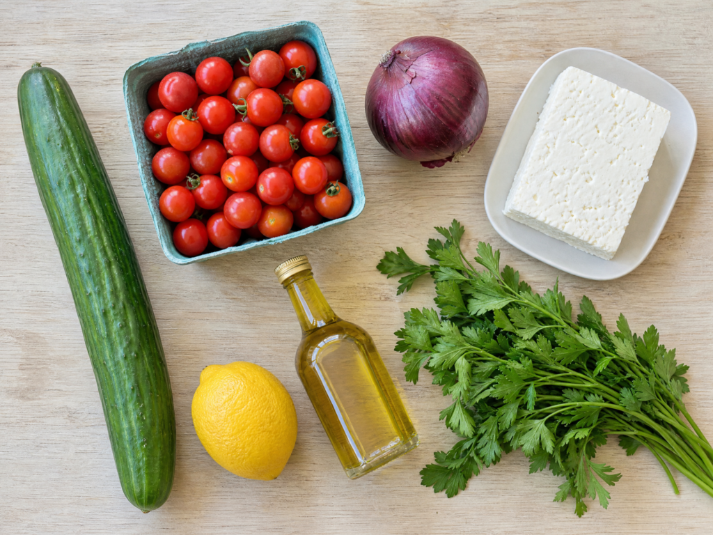 Cucumber Feta Salad