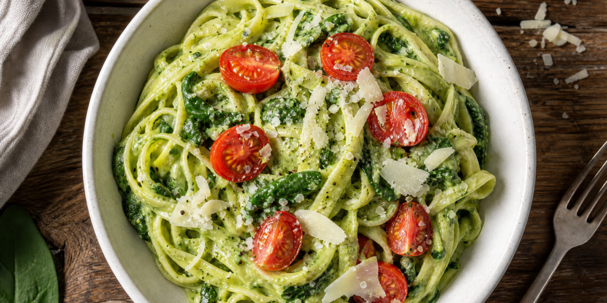 Creamy Avocado Spinach Pasta (With a Desi Tadka Twist)