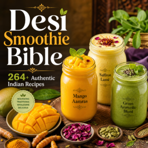 Desi Smoothie Recipes: 260+ Healthy Indian Blends for Weight Loss, Immunity & Glowing Skin