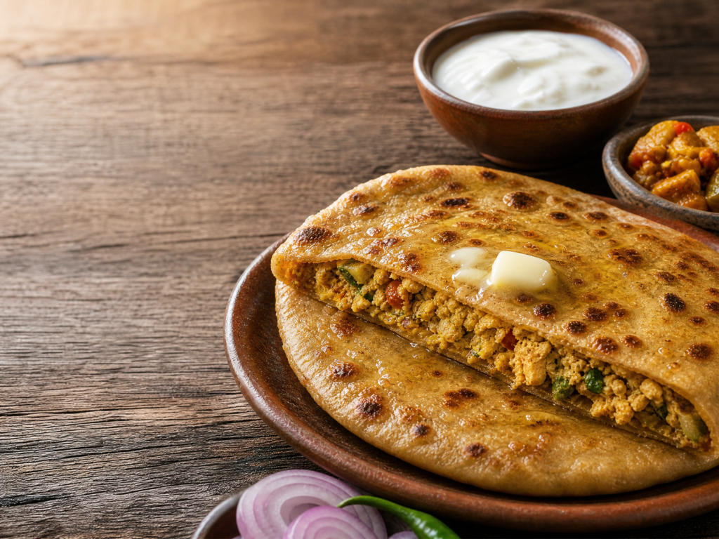 Sattu Paratha Recipe