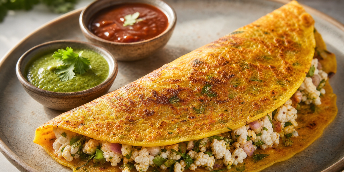 High-Protein Moong Dal Chilla (With Paneer Stuffing): My Kitchen’s Best Secret!