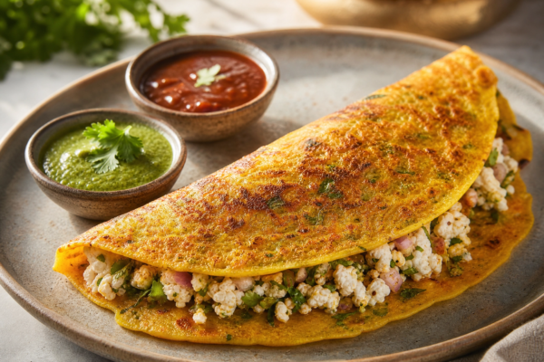 High-Protein Moong Dal Chilla (With Paneer Stuffing): My Kitchen’s Best Secret!