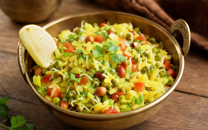 High-Protein Sprouts Poha: My Secret to a Power-Packed Breakfast!